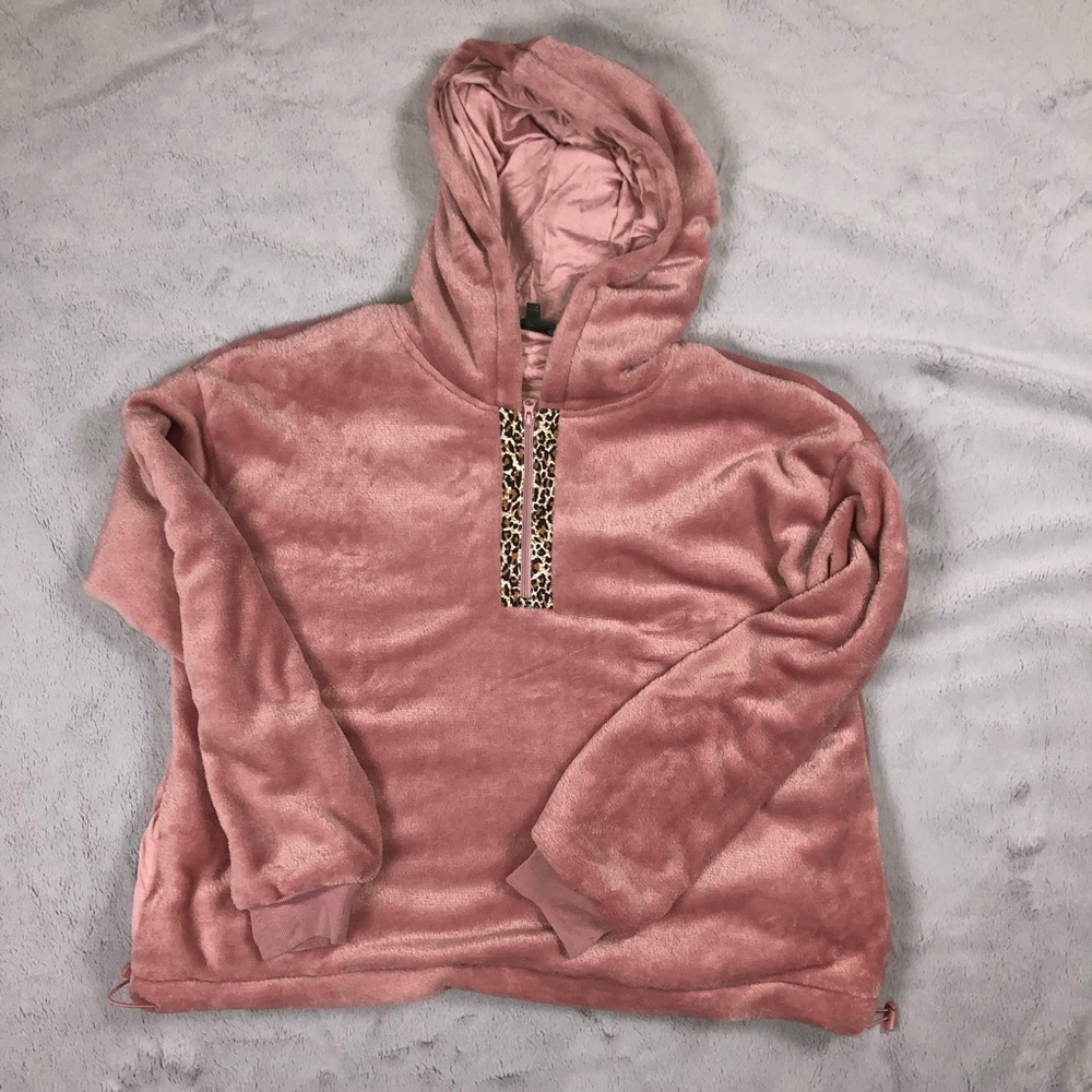 NWOT Anthropologie Cozy Hooded Pullover